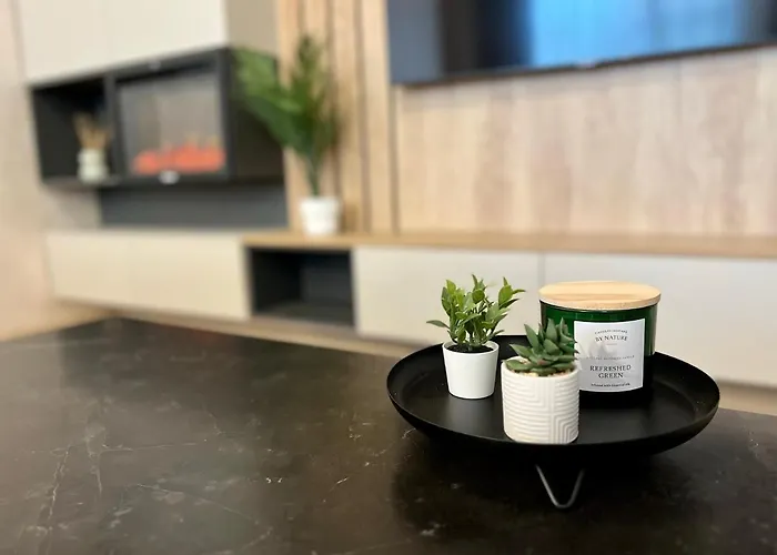 Apartment Mountain Retreat-modern 1br W/ Fireplace & Parking Brasov