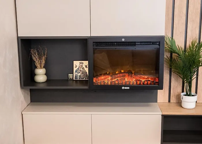 Mountain Retreat-modern 1br W/ Fireplace & Parking Apartment